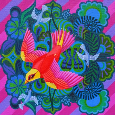 Swooping bird, 2013 by Jane Tattersfield